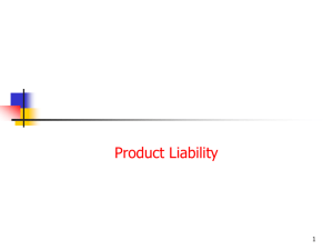product liability - Business Communication Network