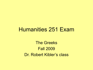 Humanities 251 Exam