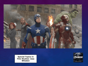 Marvel's The Avengers - The Homepage of Dr. David Lavery