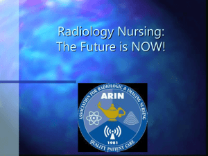 customize - The Association for Radiologic & Imaging Nursing