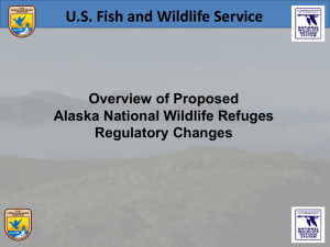 NWRS Proposed Regulations
