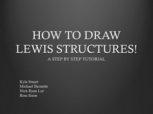 HOW TO DRAW LEWIS STRUCTURES!