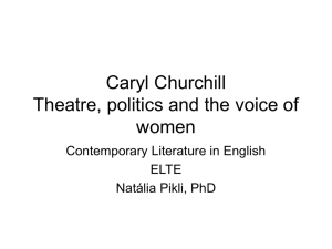CarylChurchillLecture