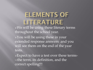 Elements of Literature - Laurel County Schools