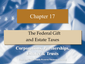 C17 - 17 Corporations, Partnerships, Estates & Trusts