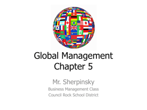 global management - Council Rock School District