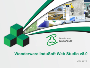 Wonderware InduSoft Web Studio v8.0