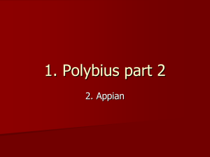 1. Polybius part 2 - Nipissing University Word