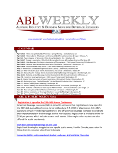 ABL Weekly - Empire State Restaurant and Tavern Association