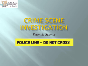 Crime Scene Investigation