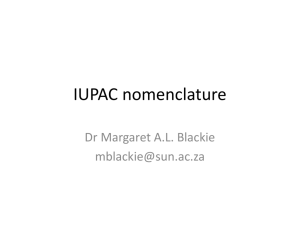 2010 Revised_IUPAC Nomenclature_M Blackie