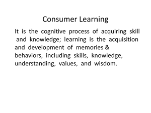 6. Learning
