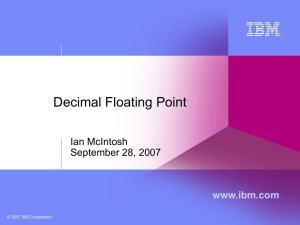 What is Decimal Floating Point, really?