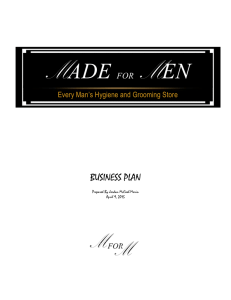 Figure 7: Made For Men Business Card 17