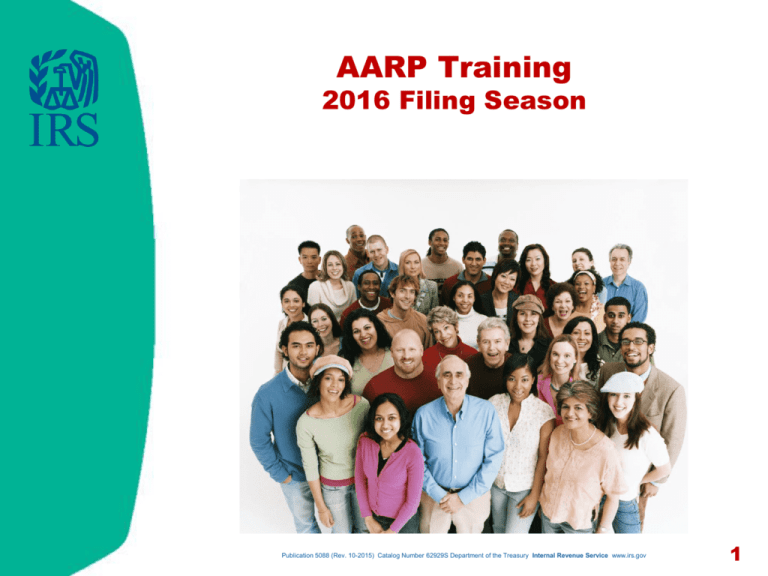 AARP Instructor Training AARP Tax Aide