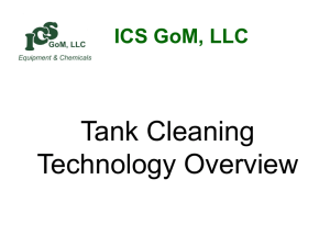 Tank Cleaning Technology