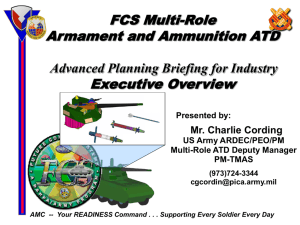 FCS Multi-Role Armament and Ammunition ATD