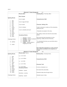 3rd Grade Studyguides