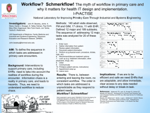 Workflow? Schmerkflow! - UW Family Medicine & Community Health