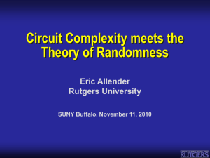 Presentation - Rutgers University