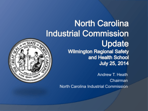 2014 NCIC Updates - Wilmington Regional Safety and Health School