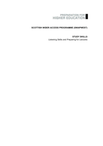 scottish wider access programme (swapwest)