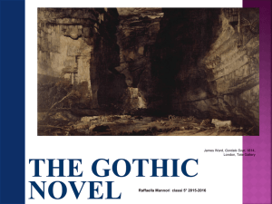 The Gothic novel