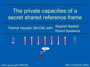 The classical and quantum private capacities of a secret