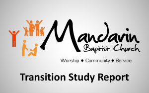 Mandarin Baptist Church Transition Study Report