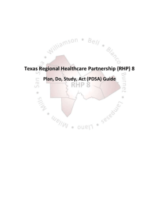 Plan, Do, Study, Act (PDSA) - Texas A&M Health Science Center