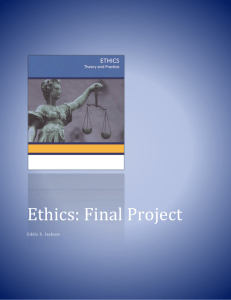 Ethics - Eddie Jackson