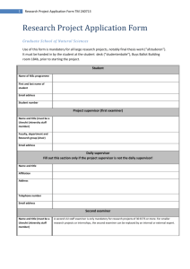 Research Project Application Form TM 240713