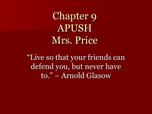 Chapter 9 APUSH 2003 ppt