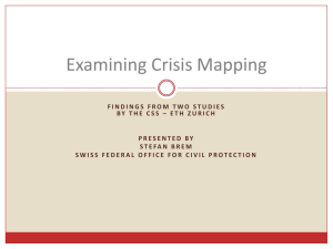 Examining Crisis Mapping