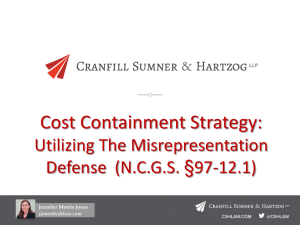 Cost Containment Strategies