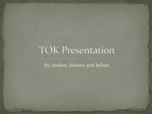 Jordan Sadler ToK Abortion Presentation