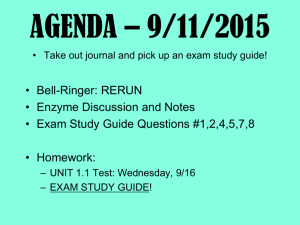 Enzyme - Northwest ISD Moodle