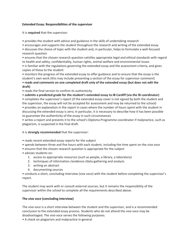 Supervisors Responsibilities Thesis Statement In An Essay also Thesis Statement Examples For Narrative Essays Good English Essays Examples