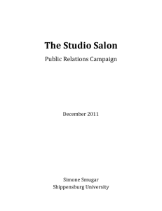 Studio Salon Campaign