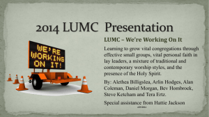2014 LUMC Presentation