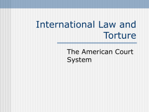 America and Torture in the Modern Age: A Forum