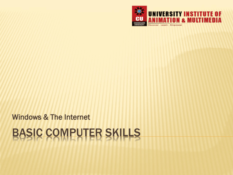 Computer Basics BasicComputerSkills