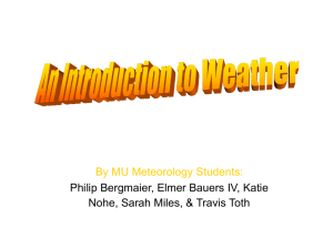 ams_presentation_part_1 - Millersville University: Meteorology