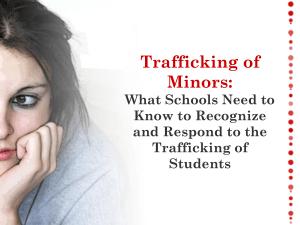 Dukes: Trafficking Minors