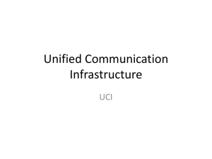 UCI Lecture 1