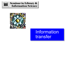 Information Transfer Cycle