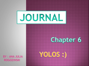 Journal chapter 6