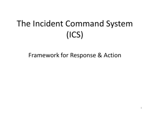 Incident Command System