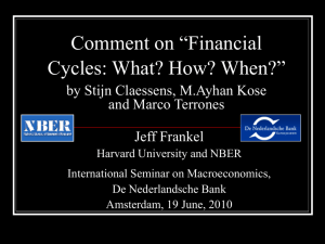 Financial Cycles: What? How? When?