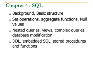 Chapter 4 - SQLOracle